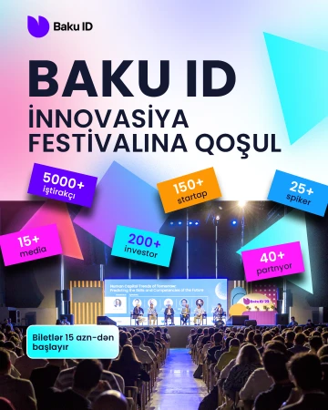 Startap və innovasiya tədbiri olan Baku ID yenidən baş tutacaq