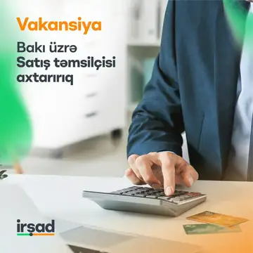 Satış təmsilçisi vakansiyası