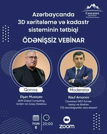 3D Xəritələmə və Kadastr Sistemlərinin Gələcəyi: Azərbaycanda Yeni Dövr Başlayır! (ÖDƏNİŞSİZ)