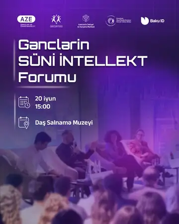 Gənclərin Süni İntellekt Forumu keçiriləcək (ÖDƏNİŞSİZ)