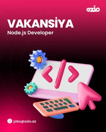 Node.js Backend Developer vakansiyası