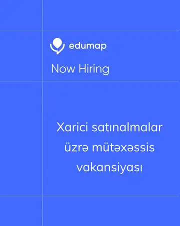 Xarici satınalmalar üzrə mütəxəssis vakansiyası