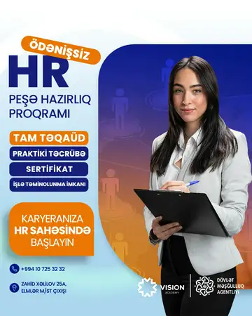 İnsan Resursları (HR) üzrə Təqaüdlü və Ödənişsiz Təlim Təcrübə Proqramı