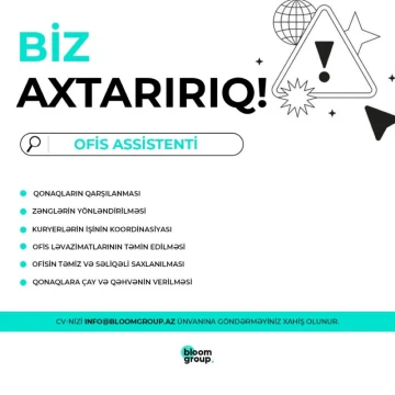 Ofis assistenti vakansiyası
