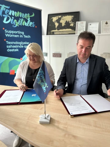 Birlikdə bərabərliyə doğru: STEP IT Academiya və Femmes Digitales qızlarıın İT sahəsinə cəlb edilməsi üçün birləşir