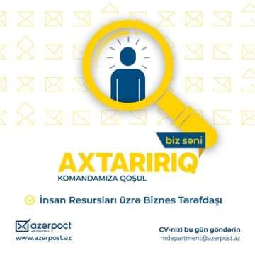 İnsan Resursları üzrə Biznes Tərəfdaşı vakansiyası