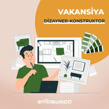 "Dizayner - Konstruktor" dizayner vakansiyası