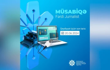 Medianın İnkişafı Agentliyi jurnalistlər üçün müsabiqə elan edir!