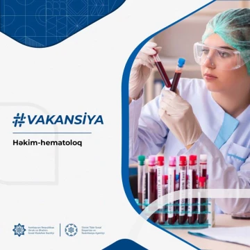 Həkim-hematoloq vakansiyası