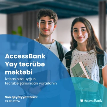 İxtisasınıza uyğun təcrübə şansından yararlanmağa tələsin!