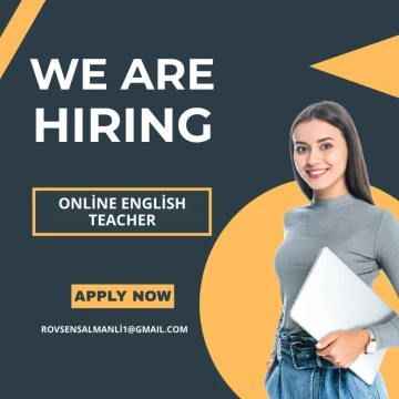 Part-time Onlayn İngilis dili müəllimi axtarılır