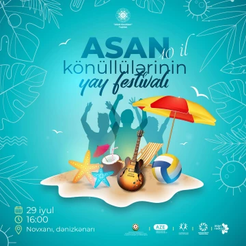 ASAN könüllülərinin yay festivalı