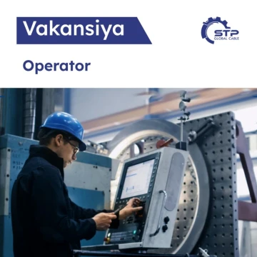 Ümumi istehsalat və təchizat əməliyyatları departamenti üzrə Operator vakansiyası