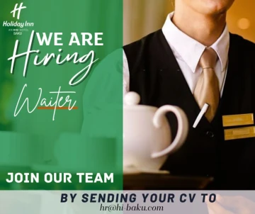 Vacancy: Waiter