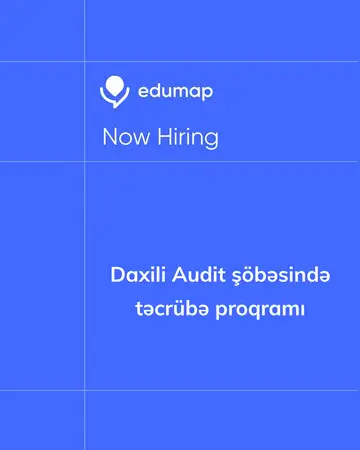 Daxili Audit şöbəsində  təcrübə proqramı