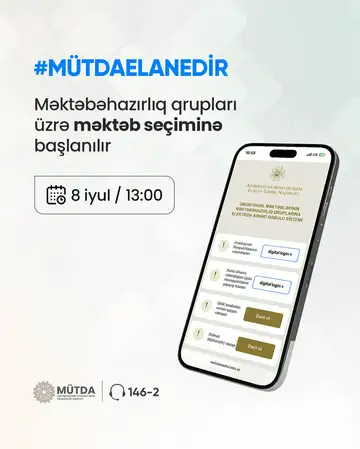 Məktəbəhazırlıq qrupları üzrə məktəb seçiminə başlanılır! 