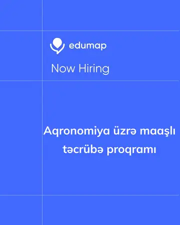 Aqronomiya üzrə maaşlı təcrübə proqramı