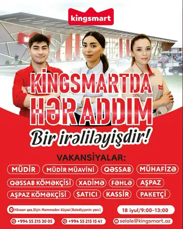 Hövsan qəsəbəsində vakansiyalar