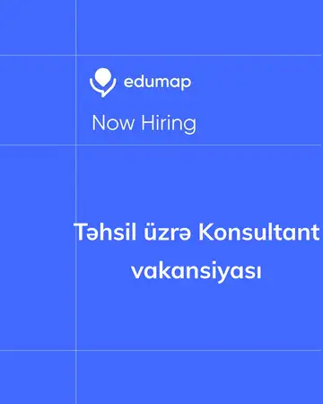 Təhsil üzrə Konsultant vakansiyası