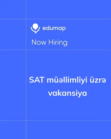 SAT müəllimliyi üzrə vakansiya
