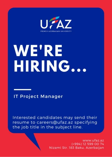 Vacancy for IT Project Manager