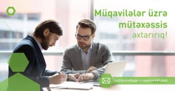 “Müqavilələr üzrə mütəxəssis” vakansiyası