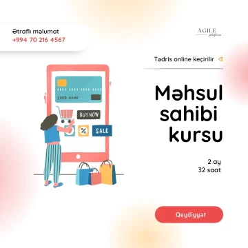 Siz də məhsul sahibi olmaq və bu sahədəki bacarıqlarınızı inkişaf etdirmək istəyirsiniz!