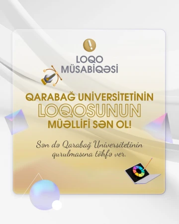 Qarabağ Universitetinin loqosunun hazırlanması üzrə Loqo müsabiqəsi elan edilir