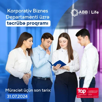 ABB – dən gənclər üçün əla fürsət!