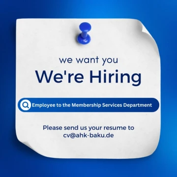 Membership Services Department vacancy