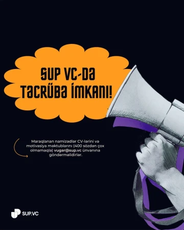 Möhtəşəm təcrübə imkanı SUP VC-də!