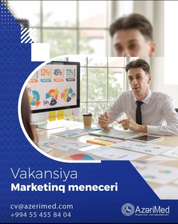 Marketinq Meneceri Vakansiyası