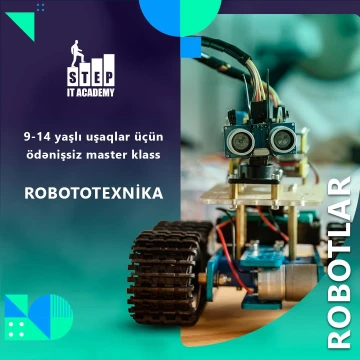 Robototexnika üzrə ödənişsiz master-klass