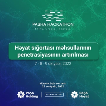 “PAŞA Holding” artıq 2-ci dəfədir ki, “PASHA Hackathon”u təqdim edir