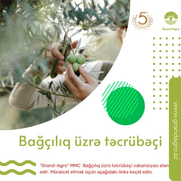 Bağçılıq üzrə təcrübəçi