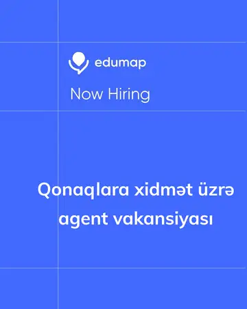 Qonaqlara xidmət üzrə agent vakansiyası