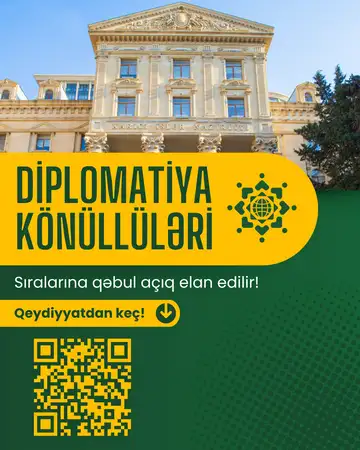 “Diplomatiya Könüllüləri” qrupuna könüllülərin qəbuluna başlandı