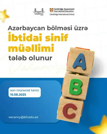 Bakı İstanbul Liseyində yeni vakansiya
