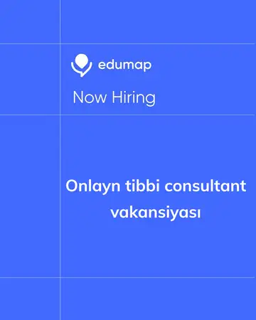 Onlayn tibbi konsultant vakansiyası