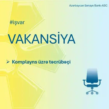 Komplayns üzrə təcrübəçi vakansiyası