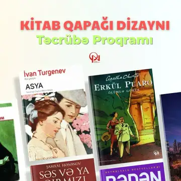Kitab Qapağı Dizaynı Təcrübə Proqramı (Maaşlı)