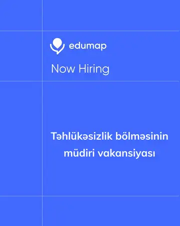 Təhlükəsizlik bölməsinin müdiri vakansiyası