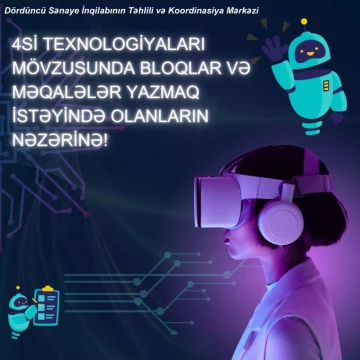 Qabaqcıl texnologiyalar və onların sənaye və cəmiyyətə transformasiyaedici təsiri haqqında bloqlar və məqalələr yazmağa həvəsli şəxslərin axtarılır