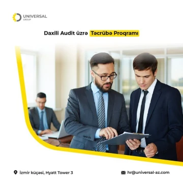 Daxili Audit departamentinə maaşlı təcrübə proqramı