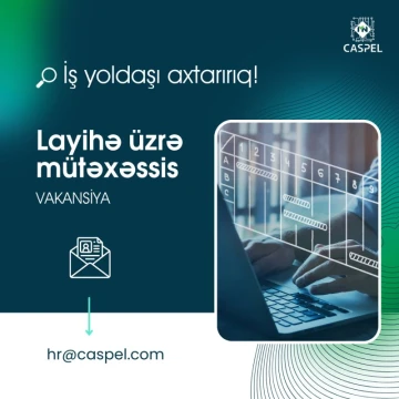 Layihə üzrə mütəxəssis vakansiyası