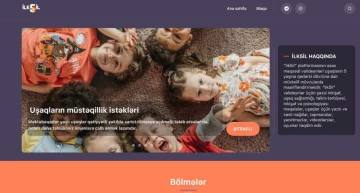 “ilk5il” – məktəbəqədər yaş üzrə maarifləndirici portal