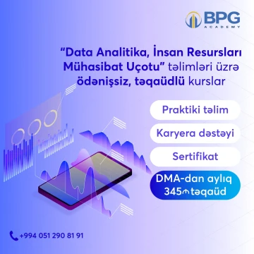 Karyeranı mühasibatlıq, data analitika və ya HR sahəsi istiqamətində qurmaq istəyənlərin nəzərinə