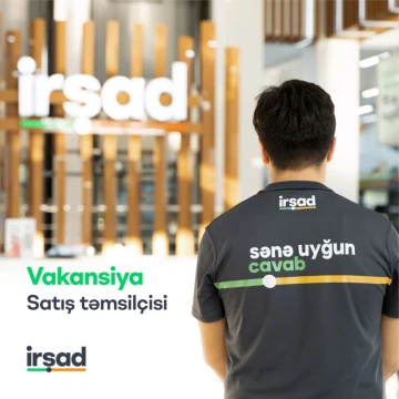 “Satış üzrə mütəxəssis” vakansiyası