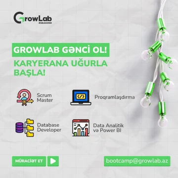 4 fərqli sahə üzrə ödənişsiz Bootcamp