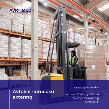 Avtokar sürücüsü vakansiyası